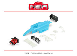 NSR 1521B Formula NSR 86/89 Body Kit Blue 1:32