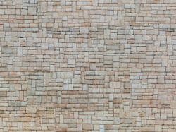 Noch 56642 Beige Limestone Wall 3D Cardboard Sheet 25x12.4cm HO