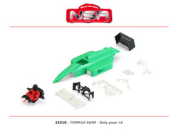 NSR 1521G Formula NSR 86/89 Body Kit Green 1:32