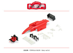 NSR 1521R Formula NSR 86/89 Body Kit Red 1:32
