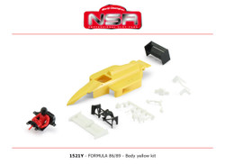 NSR 1521Y Formula NSR 86/89 Body Kit Yellow 1:32