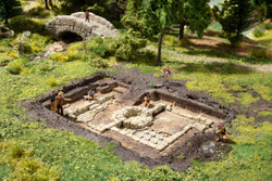 Noch 58615 Roman Baths Excavation Hard Foam Model HO