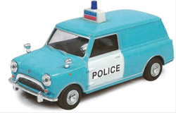 Cararama 415620 Mini Cooper Police North Wales Constabulary O Gauge
