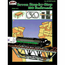 Atlas 13 Seven Step by Step HO Railroads Booklet