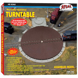 Atlas 305 Turntable (Nickel Silver Track)