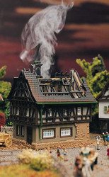 Vollmer 49538 House on Fire Kit Z Scale