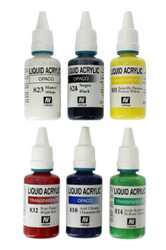Spraycraft 1601 Acrylic Paint Set (6 x 32ml Colours)
