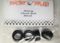 Sideways HG1S Hi Grip Tyres Soft 19 x 10 (4) 1:32