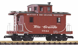 Piko 38947 Denver & Rio Grande Western Wood Caboose G Gauge