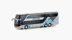 miNis LC4486  Setra S431 DT Coach Sindbad (PL) N Gauge