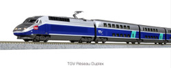 Kato 10-1529 TGV Reseau Duplex 10 Car Powered Set N Gauge