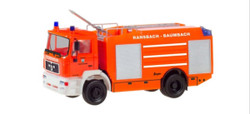 Herpa 94528 MAN M90 Fire Engine Feuerwehr Ransbach-Baumbach HO