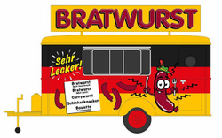 Lima HC5001 German Bratwurst Catering Trailer HO