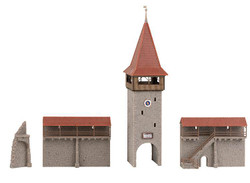 Faller 232171  Old Town Tower with Wall Kit III N Gauge
