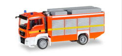 Herpa 091077-002 MAN TGS M Euro6 RW2 Fire Engine HO