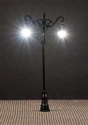 Faller 180206  LED Ornate Suspended Ball-Style Double Arm Lamp 75mm