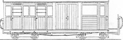 Dundas Models DM59 Festiniog Railway Bogie Luggage Brake/3rd Coach No.10 Kit OO9