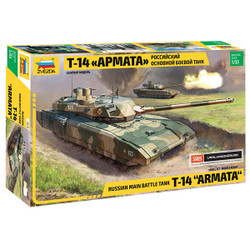 ZVEZDA 3670 Russian Main Battle Tank T-14 Armata 1:35 Tank Model Kit