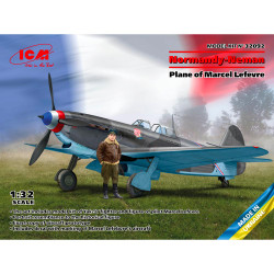 ICM 32092 Normandy-Neman Yak-9T w/Marcel Lefevre Figure 1:32 Model Kit