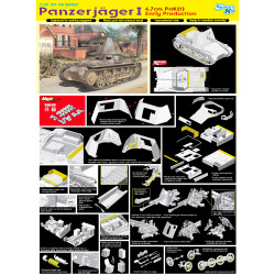Dragon 6258 Panzerjager I 4.7cm Early Production 1:35 Plastic Model Kit