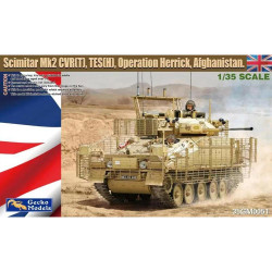 Gecko Models GM350051 British FV107 Scimitar Mk2 CVR(T) TES(H) Operation Afghanistan 1:35 Plastic Model Tank Kit
