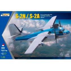 Kinetic 48118 Grumman S-2N/S-2A Royal Netherlands NAS Tracker 1:48 Model Kit