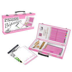 Royal & Langnickel Sketching & Drawing Beginners Artist Pink Box Set PA-DS3000