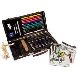 Royal & Langnickel Sketch & Draw Beginner 32pc Box Set RSET-DS3000