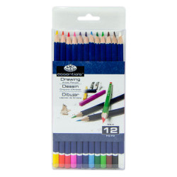 Royal & Langnickel 12pc Colour Pencil Set PEN-12