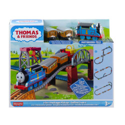 Fisher-Price Thomas & Friends Motorized 3-in-1 Package Pickup Train Set 5064