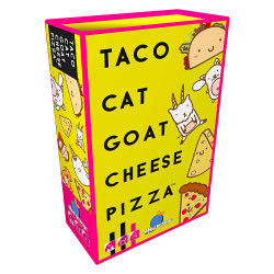 Taco Cat Goat Cheese Pizza - Card Game - Age 8+ - 2-8 Players - 10-30min