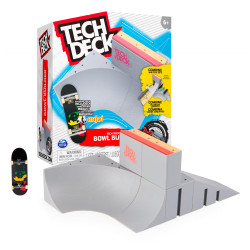 Tech Deck Bowl Builder X-Connect Park Creator Ramp Set w/Fingerboard - Age 6+