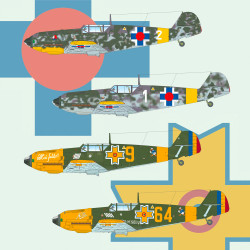 Special Hobby 72472 Messerschmitt Bf-109E Slovak & Romanian Aces 1:72 Model Kit