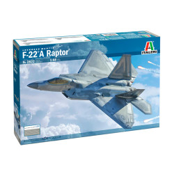 Italeri 2822 Lockheed Martin  F-22A Raptor USAF 1:48 Plastic Model Kit