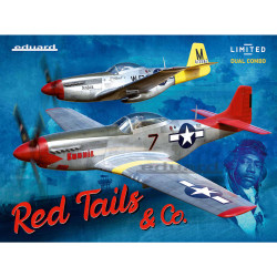 Eduard 11159 Red Tails & Co. Dual Combo P-51D Mustang 1:48 Plastic Model Kit