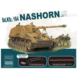 Dragon Sd.kfz 164 Nashorn Tank with Neo Track 1:72 Plastic Model Kit