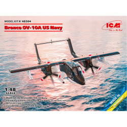 ICM 48304 NA/Rockwell OV-10A Bronco US Navy 1:48 Plastic Model Kit