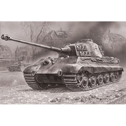 ZVEZDA 5023 KingTiger Henschel Turret (Sd.kfz.182) 1:72 Tank Model Kit