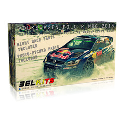 BELKITS BEL010 VW Polo R WRC 2015 2015 1:24 Car Model Kit