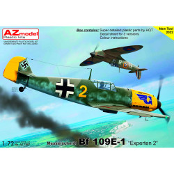 AZ Models 7807 Messerschmitt Bf-109E-1 'Experten 2' 1:72 Model Kit