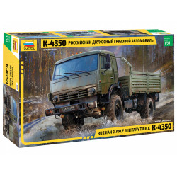 Zvezda 3692 Russian Military 2 Axle Truck 4350 1:35 Plastic Model Kit