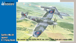 Special Hobby 48192 Spitfire Mk.XII against V-1 Flying Bomb 1:48 Model Kit