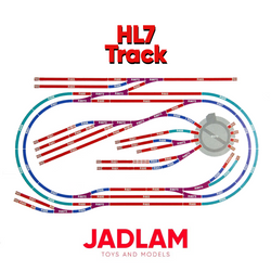 HORNBY Train Set Track HL7 Large Jadlam Layout