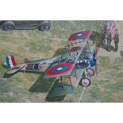 Roden 636 SPAD XIIIc.1 WWI French Fighter 1:32 Plastic Model Kit