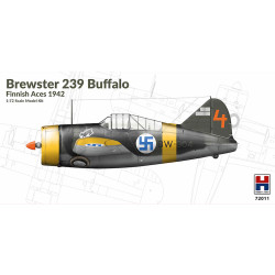 Hobby 2000 Brewster B-239 Buffalo Finnish Aces 1942 1:72 Model Kit 72011