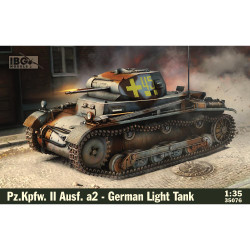 IBG 35076 Pz.Kpfw. II Ausf. A2 - German Light Tank 1:35 Model Kit