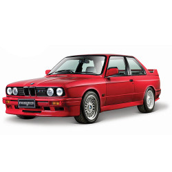 Bburago 1988 BMW M3 (E30) 1:24 Diecast Model Car B18-21100