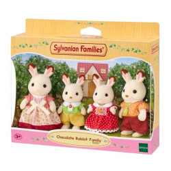 Sylvanian Families 5655 Chocolate Rabbit Family 4 Figures