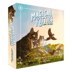 Magical Kitties Save the Day Board Game - 2-6 Players - Age 6+ - 1-2hr