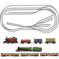 HORNBY Analogue Train Set HL4 Big Layout with 2 Trains - Fits on 8x4ft Board